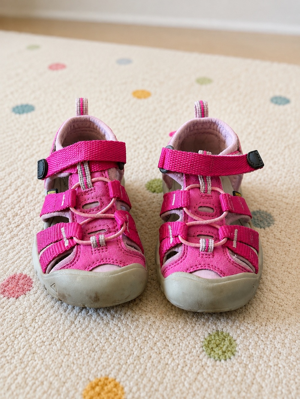 KEEN Newport H2 Pink Toddler Girls Closed Toe Sport Sandals Size 6 - Picture 2 of 7